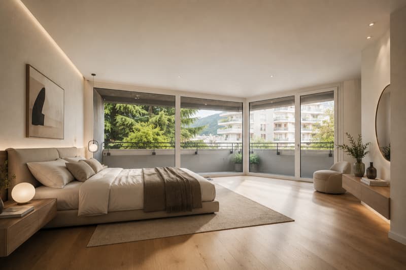 LUGANO - SPACIOUS 6.5-ROOM ATTIC WITH CITY AND LAKE VIEW (3)