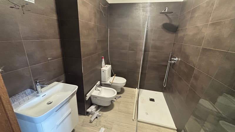 COLDRIERIO - SPACIOUS 1.5 ROOM APARTMENT FURNISHED WITH TERRACE (11)