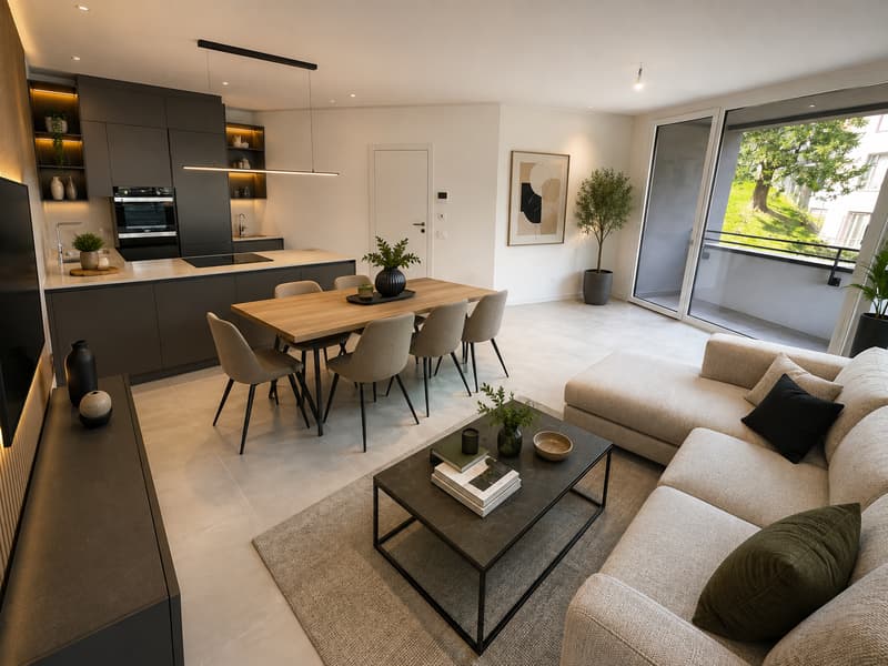 LUGANO - ULTIMO APPARTAMENTO 3 LOCALI RESIDENZA FORSYTH (1)