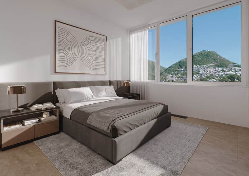 LUGANO - ULTIMO APPARTAMENTO 3 LOCALI RESIDENZA FORSYTH (6)