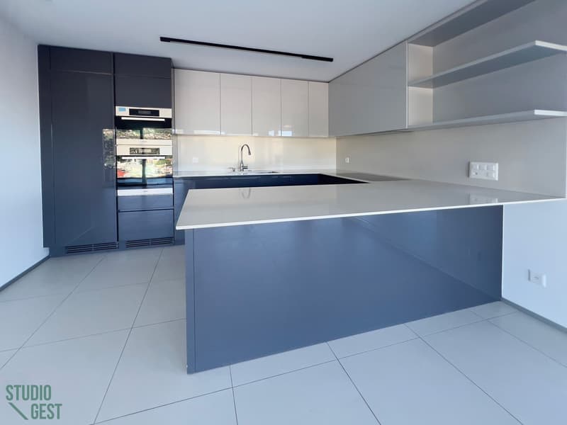Elegante attico con grandissima terrazza coperta (10)