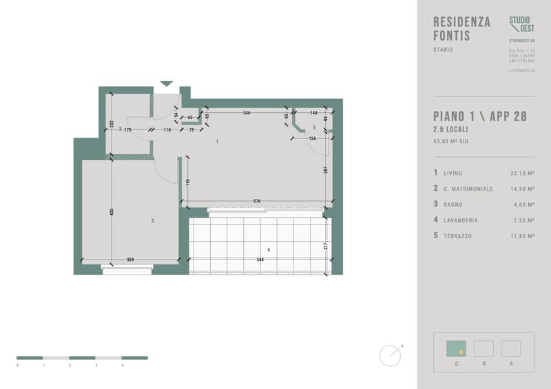 Nouvel appartement 2 pièces entièrement meublé - Loyer tout compris (21)