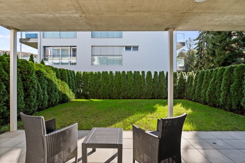 Mietwohnung 3,5 Zimmer Vollständig Eingerichtet mit Garten in Ponte Capriasca (10)