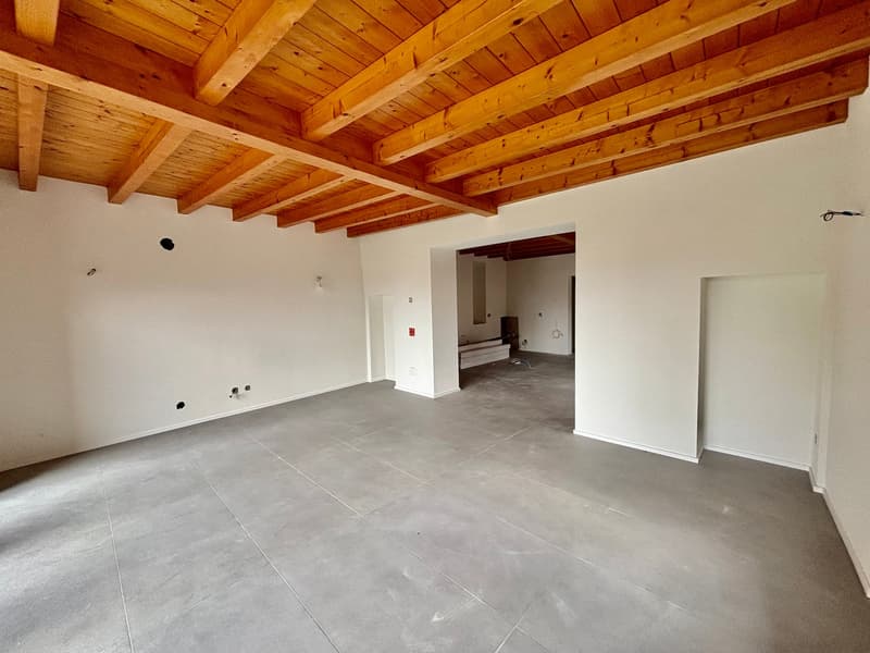 Immersa nella natura, spaziosa casa nel Malcantone con vista sul M. Rosa (6)