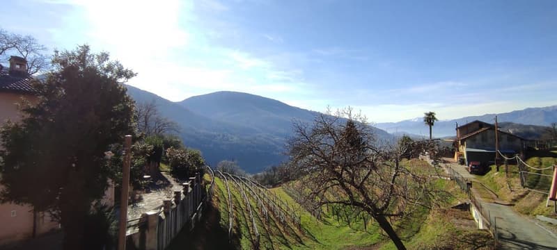 Immersa nella natura, spaziosa casa nel Malcantone con vista sul M. Rosa (15)