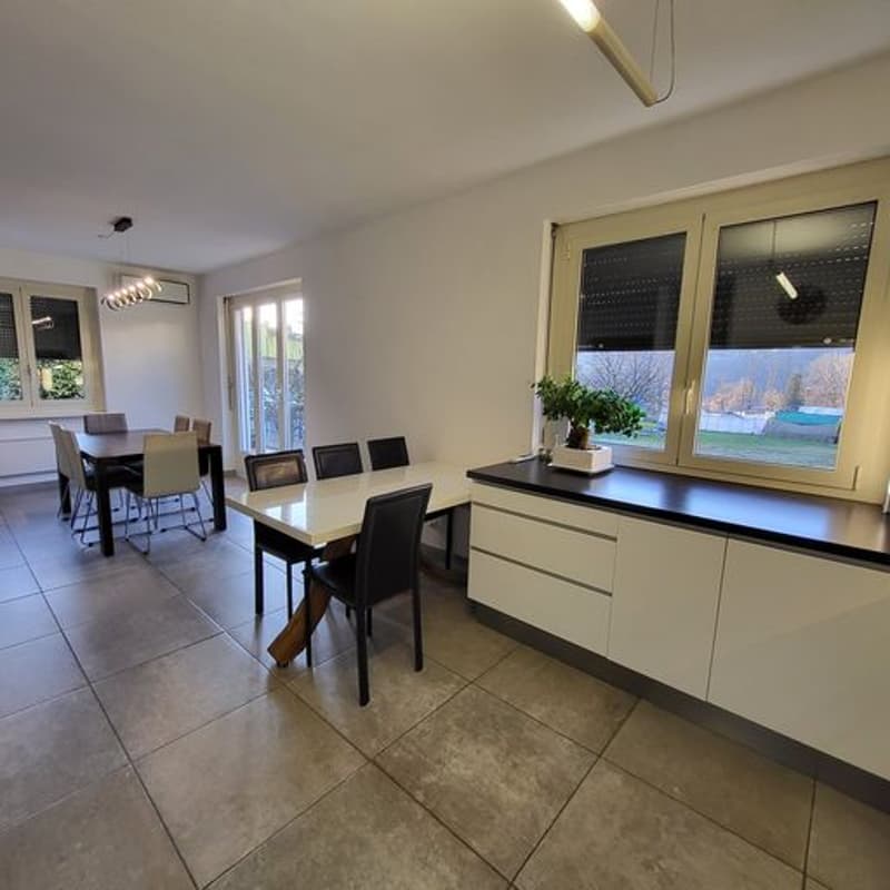 Sunny, spacious detached house with three apartments, private garden in Breganzona (9)