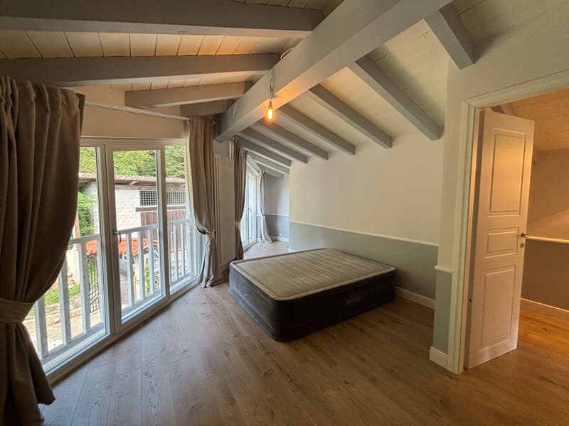 Vicinanze Lugano/Figino - Graziosa casa rinnovata / Ferienhaus in Der Nähe von Figino/Lugano (7)