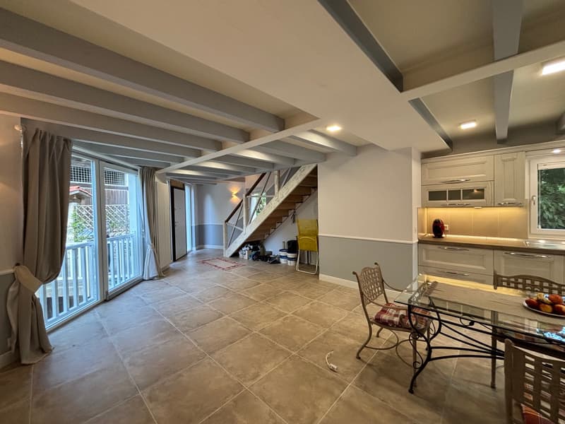 Vicinanze Lugano/Figino - Graziosa casa rinnovata / Ferienhaus in Der Nähe von Figino/Lugano (5)