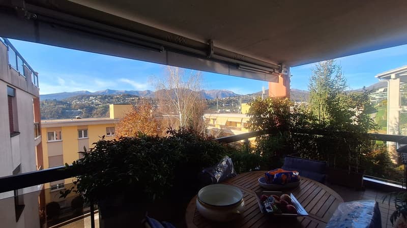 Appartement ensoleillé, confortable avec grande terrasse, place de parking (3)