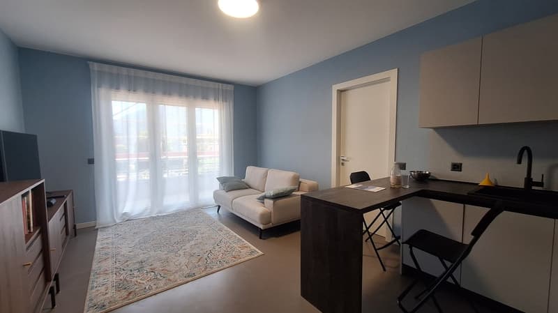 Modern 3.5-room apartment with panoramic view in Melide (3)