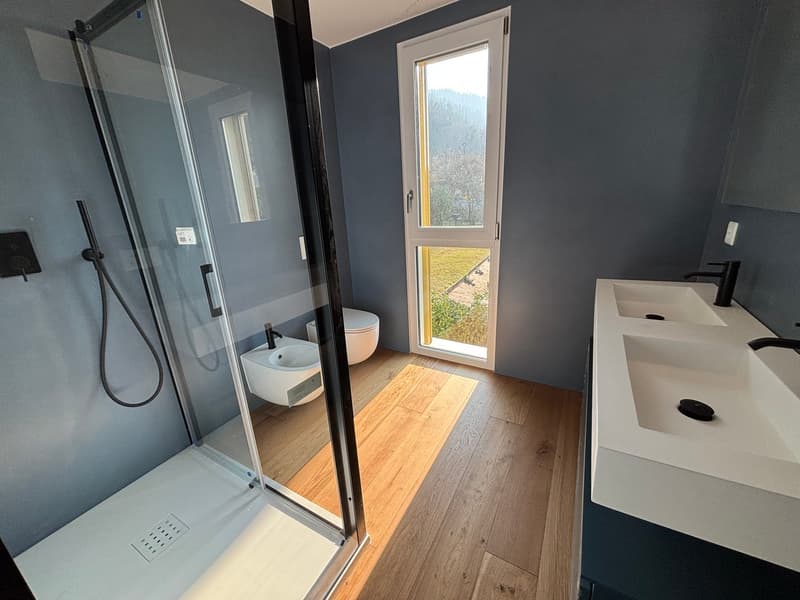 Neues Penthouse in Brusino - Seesicht und Bootsplatz! (8)