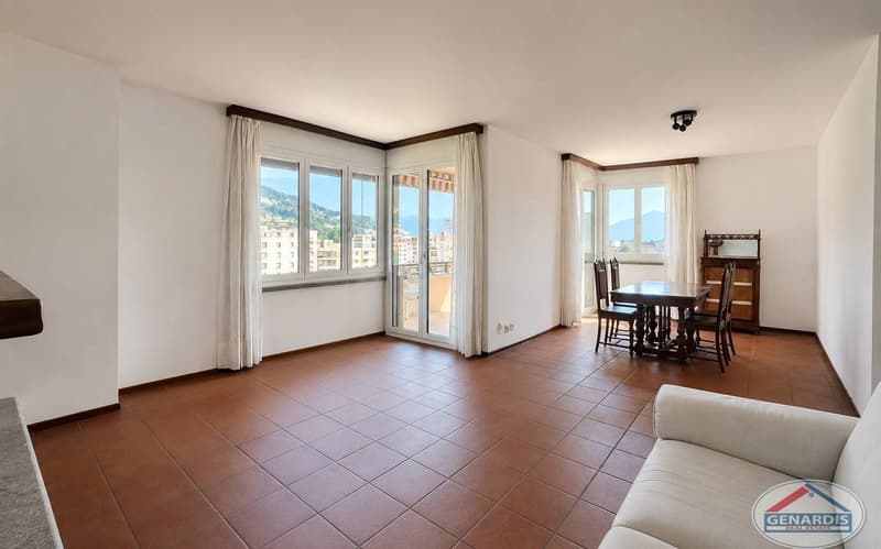 Lugano, Centrale, Lumineux, Spacieux Appartement avec deux Terrasses (6)