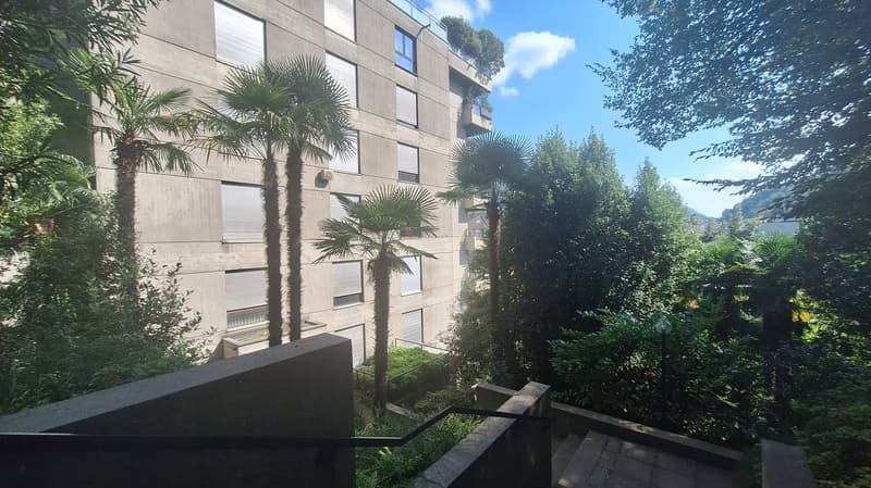 Lugano Centre, Appartement lumineux avec grande Terrasse, cave, place de parking (2)