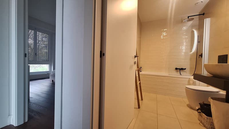 Lugano Centre, Appartement lumineux avec grande Terrasse, cave, place de parking (7)