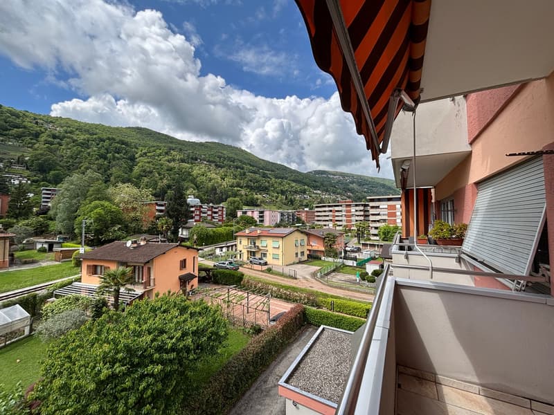 Möbliertes Studio-Apartment mit Aussicht im Herzen von Agno/ Monolocale ammobiliato con vista aperta (9)