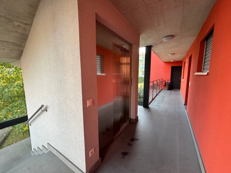 Moderno 1,5/2 locali ammobiliato con terrazzo e piscina (10)