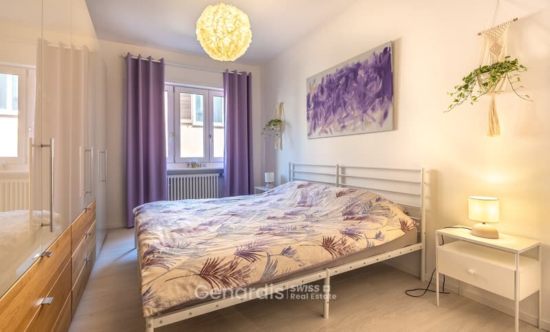 Luminoso appartamento di 4.5 locali con balcone a Ponte Tresa (14)