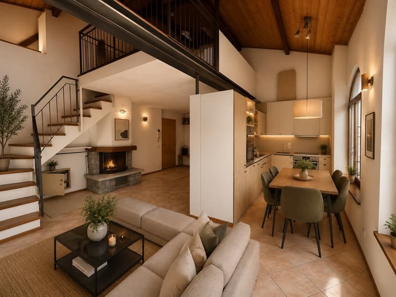 Splendida casa mono/bifamiliare di 8 locali a Curio (10)