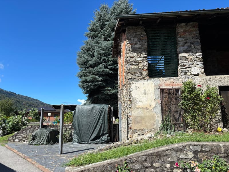 Rustico + casa antica da riattare – Un Gioiello Ticinese (4)