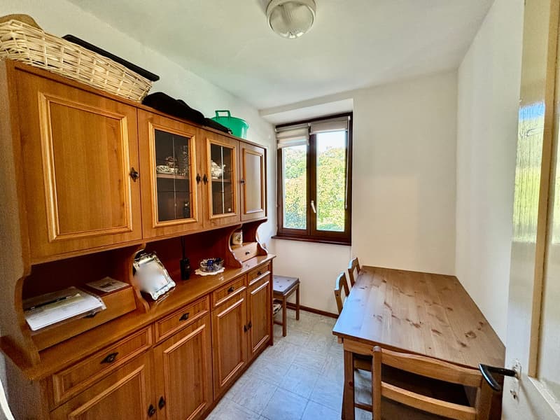 Casa storica con giardino + stalla da ristrutturare + garage a Breno (6)