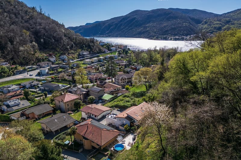 Villa vicino al lago a Figino – Privacy, natura e possibilità bifamiliare a pochi minuti da Lugano (27)