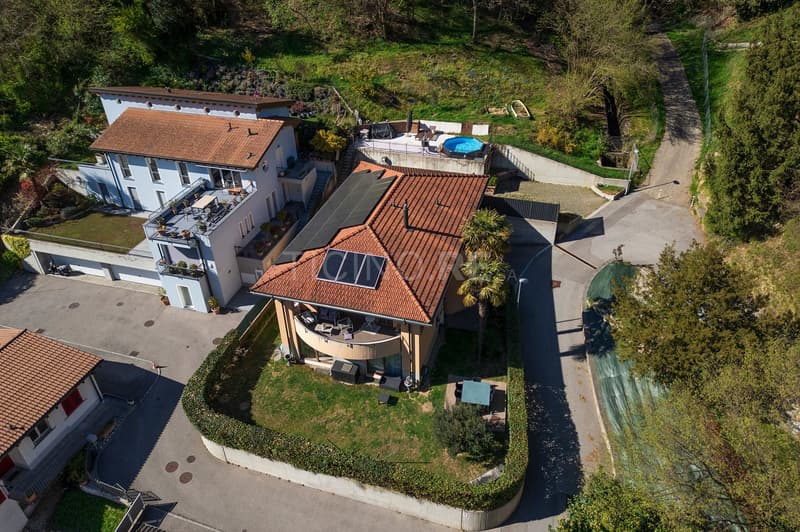 Villa vicino al lago a Figino – Privacy, natura e possibilità bifamiliare a pochi minuti da Lugano (25)