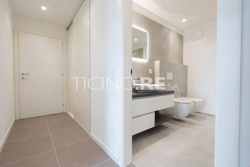 Neue 4.5-Zimmer-Wohnung mit großzügiger 70 m² Terrasse in Breganzona (11)