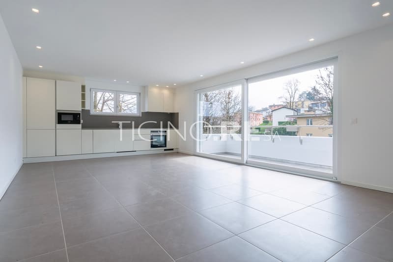 Neue 4.5-Zimmer-Wohnung mit großzügiger 70 m² Terrasse in Breganzona (3)