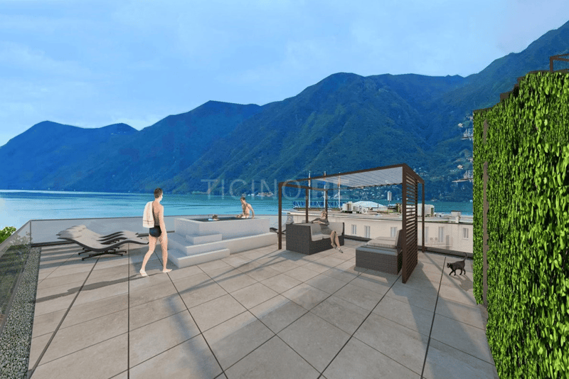 Lugano: Residenza La Torre di Eva – Nuovo Progetto di Prestigio con Vista Panoramica (1)