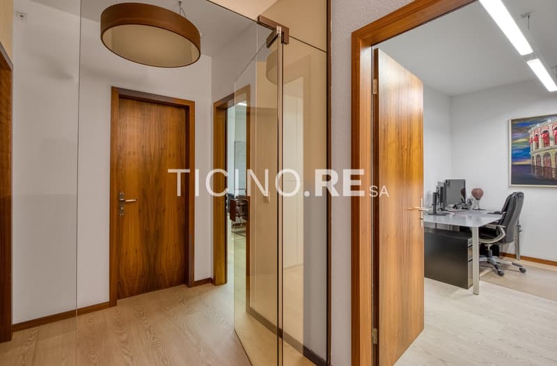 Elegante ufficio in affitto a Lugano – Di fronte al Parco Ciani (5)