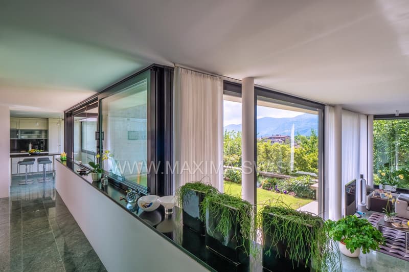 LUGANO-CUREGLIA : VILLA DE PRESTIGE DE L'ARCHITECTE (8)