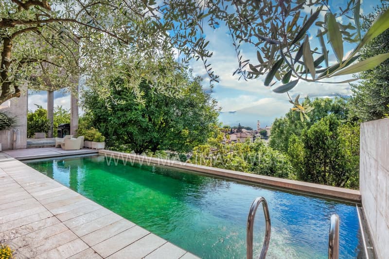 LUGANO-CUREGLIA : VILLA DE PRESTIGE DE L'ARCHITECTE (16)