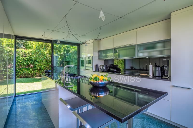 LUGANO-CUREGLIA : VILLA DE PRESTIGE DE L'ARCHITECTE (5)