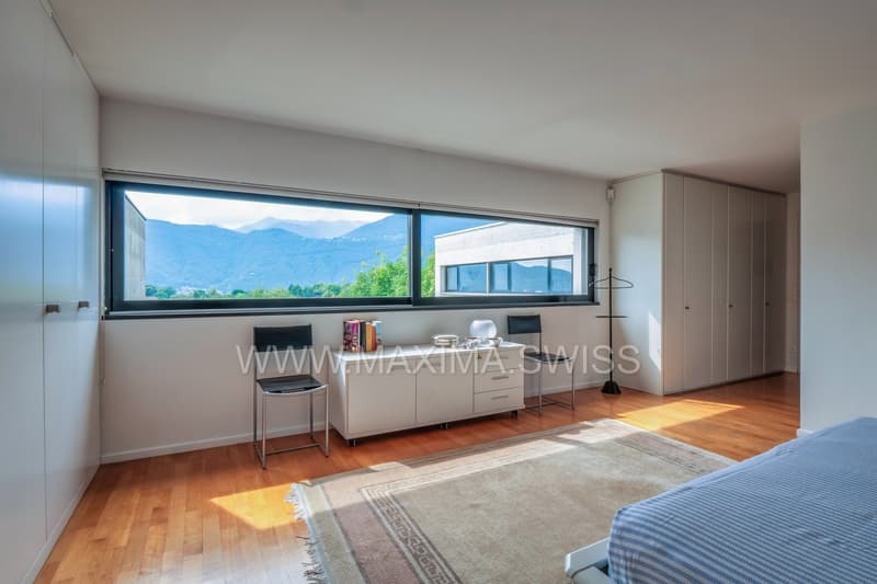 LUGANO-CUREGLIA : VILLA DE PRESTIGE DE L'ARCHITECTE (12)