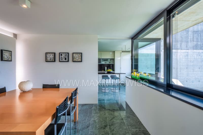 LUGANO-CUREGLIA : VILLA DE PRESTIGE DE L'ARCHITECTE (6)