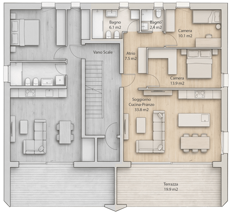 Nouvelle construction à Cadempino (7)