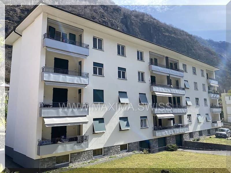 GIORNICO: Strategic and Sunny Apartment in Quiet Location (6)