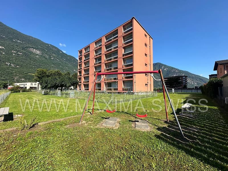 BIASCA: Bright and quiet 4.5 rooms, ideal for families (9)