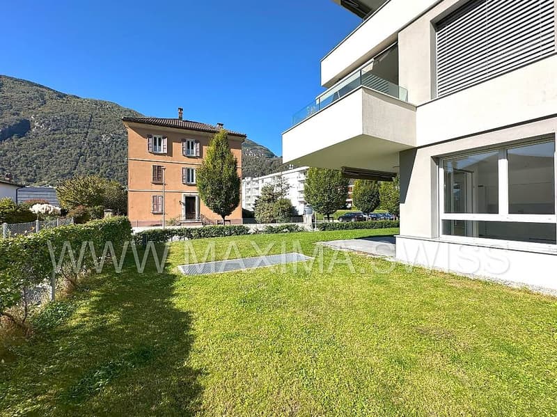 BELLINZONA PARCO GERETTA: MODERN APARTMENT WITH GARDEN (7)