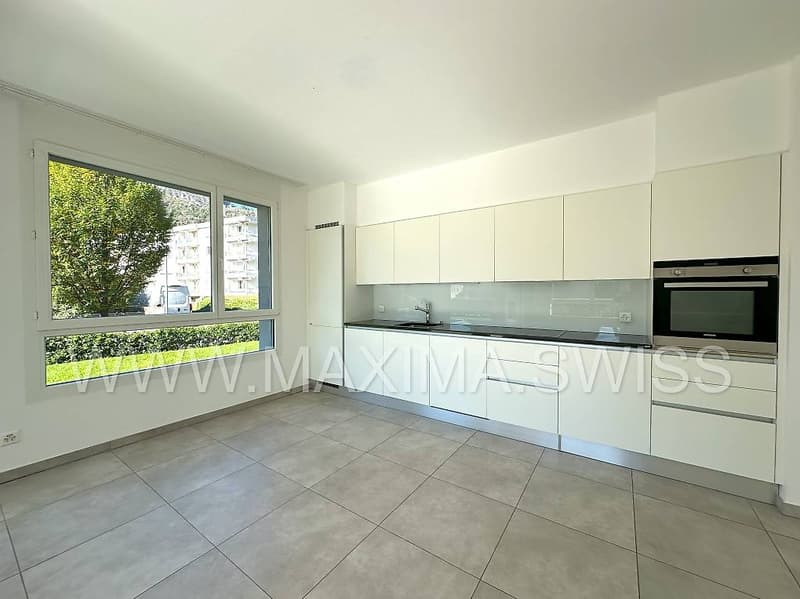 BELLINZONA PARCO GERETTA: MODERN APARTMENT WITH GARDEN (4)