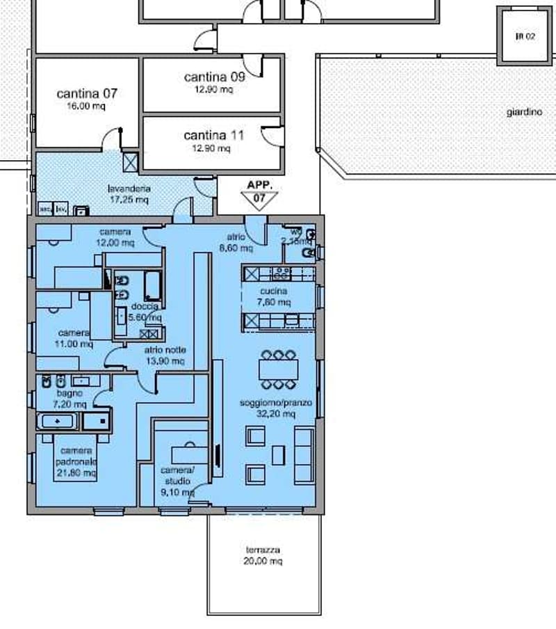 VISTA MONTI, NUOVO APPARTAMENTO 5,5 CON TERRAZZO (9)