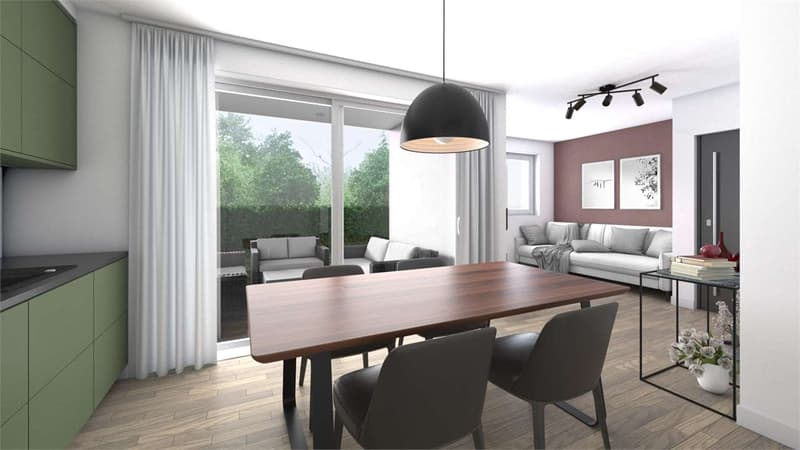Bel appartement 3,5 pièces dans le verdure (5)