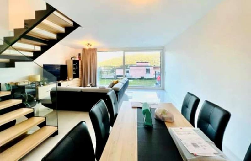 Villetta schiera nuova con roof top e giardino privato (4)