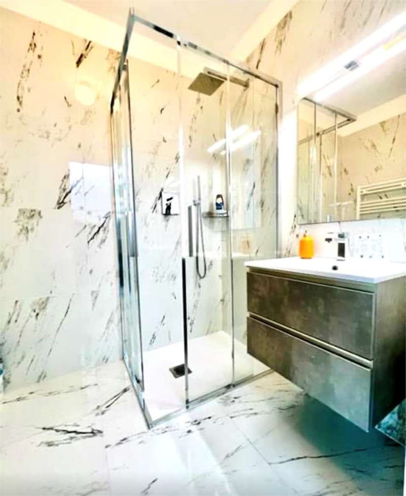 Villetta schiera nuova con roof top e giardino privato (13)