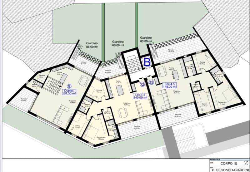 Wonderful duplex attic with 4.5 rooms and garden (11)