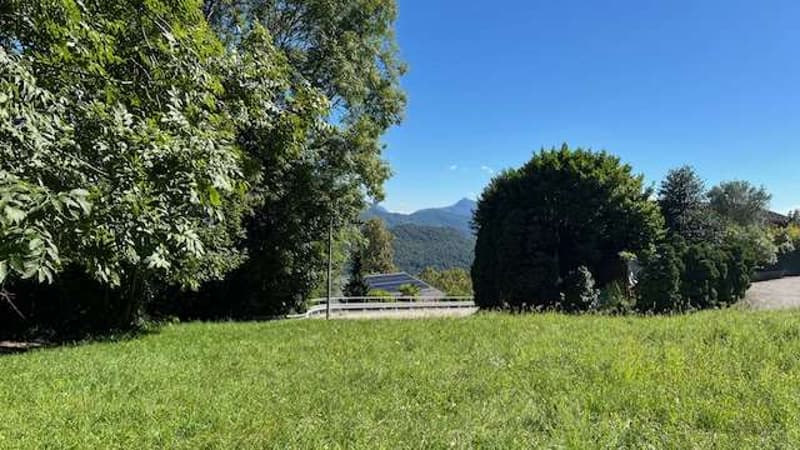 Bosco Luganese terrain constructible avec vue sur le lac (4)