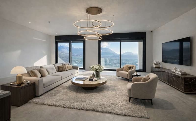 Villa moderne neuve construction avec jardin privé (6)