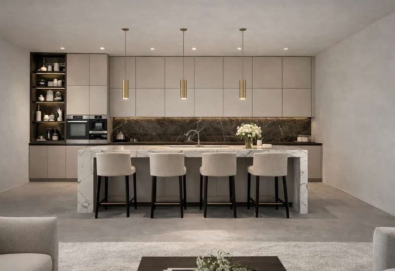 Villa moderne neuve construction avec jardin privé (5)