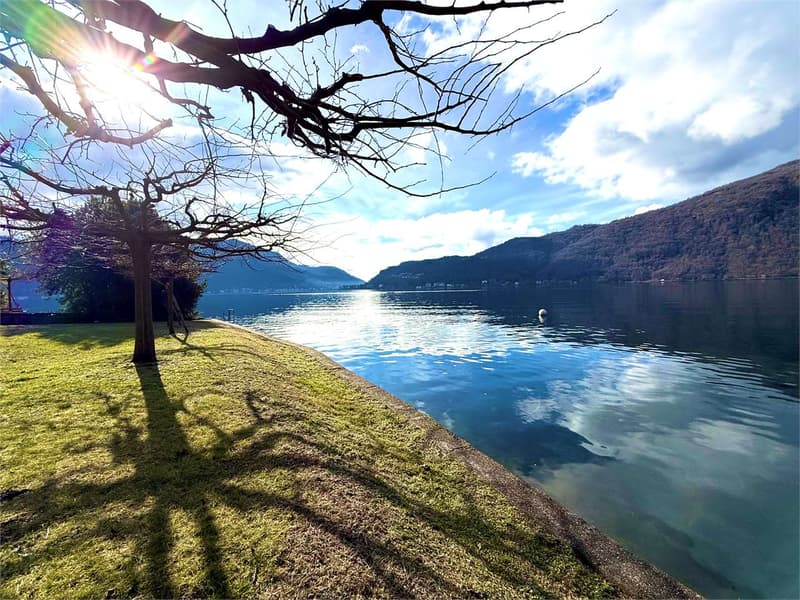 Morcote, Splendide appartement de 2,5 pièces avec piscine et accès au (13)
