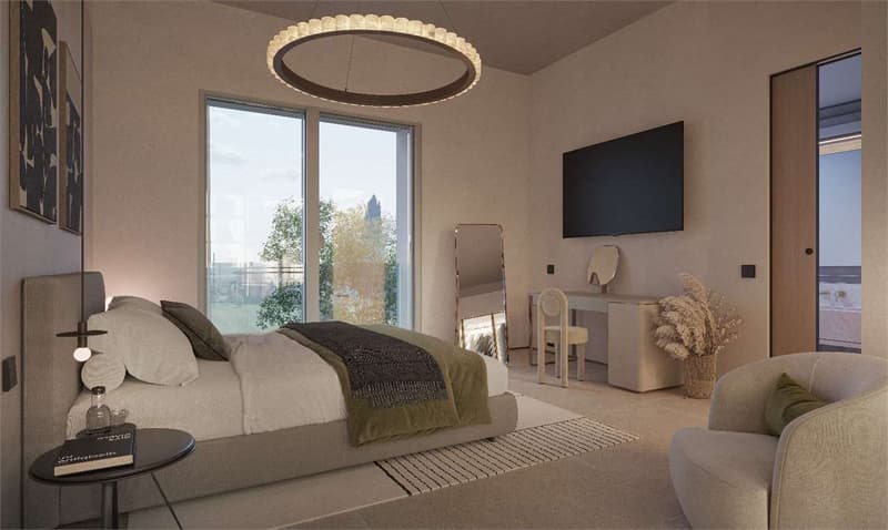 Nuova villetta a schiera con giardino privato e piscina (5)